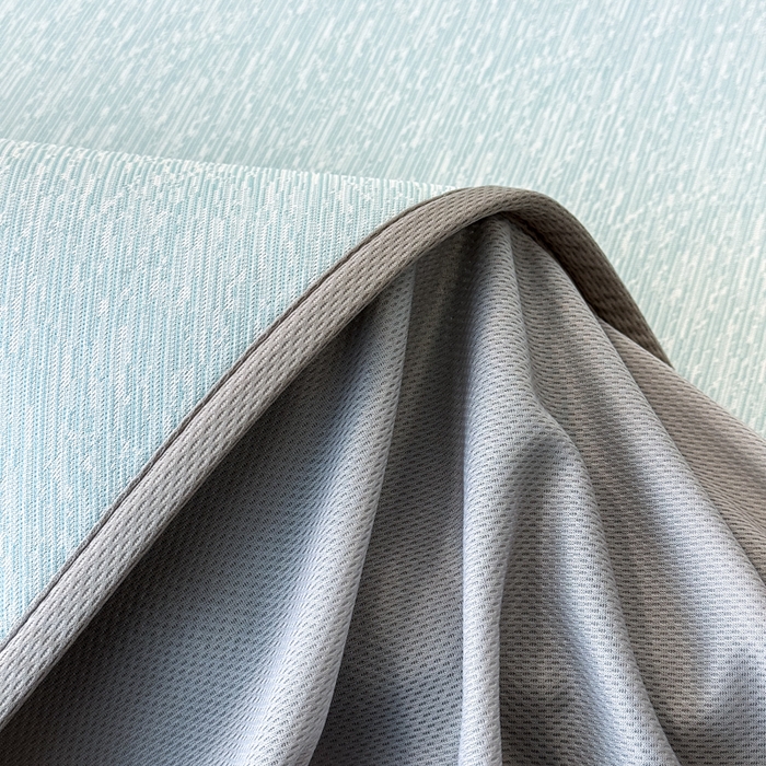 91家纺网 家纺一手货源 找家纺 九花鹿 2025新款凉感肌理纹冰丝席-床笠款 床笠款-肌理纹(天空蓝）