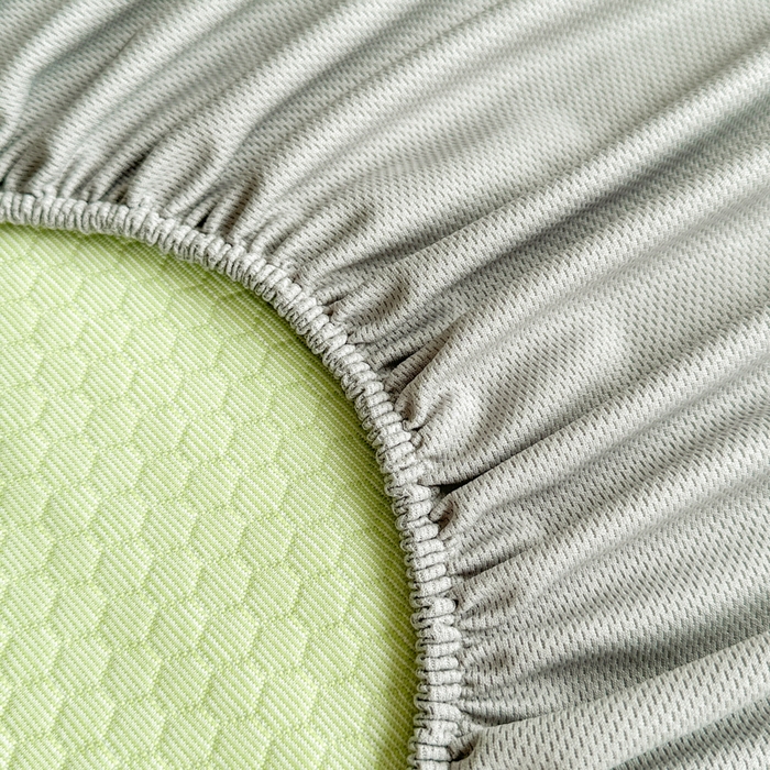 91家纺网 家纺一手货源 找家纺 千朵 2025新款冰豆豆绣花凉席 熊猫