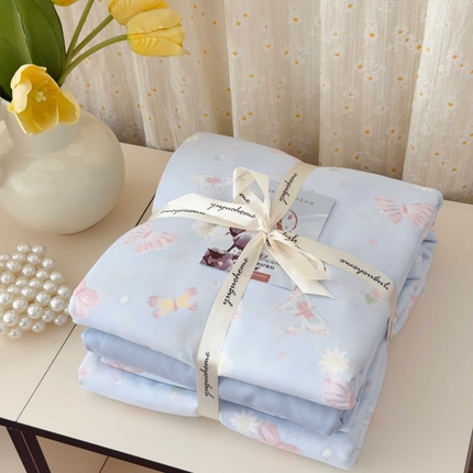 于果 2025新款双层纱四件套第五批 雨蝶