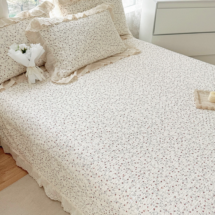 91家纺网 家纺一手货源 找家纺 添越家纺2025新款纯棉砂洗床盖三件套四件套系列伊澜