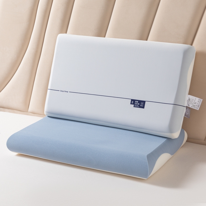 91家纺网 家纺一手货源 找家纺 （总）梵希良品家纺 2025新款第2代-双芯深睡记忆棉枕Pro酒店记忆棉枕芯最新款双拼枕头