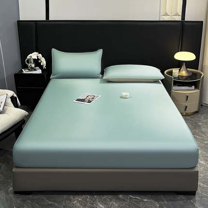 ab家纺 2025新款莱赛尔单床笠 海苔绿