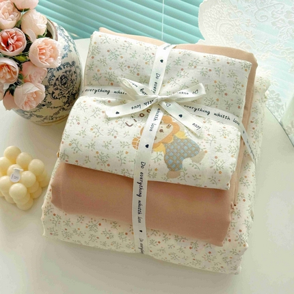 于果 2025新款双层纱四件套第五批 萌萌狮