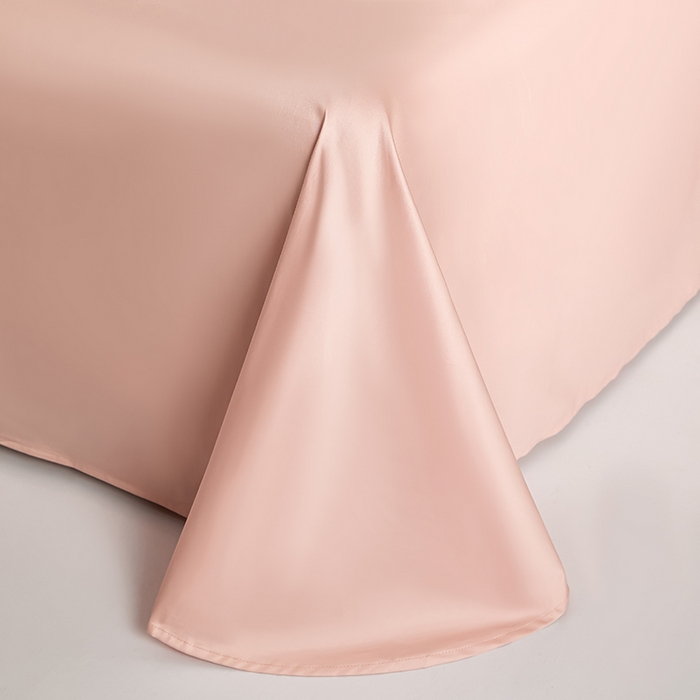 91家纺网 家纺一手货源 找家纺 禾时 2025新款轻奢A类100SPro新疆长绒棉四件套全棉纯棉高定款 玫瑰金