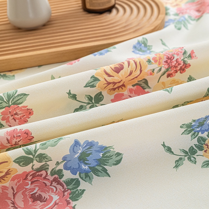 91家纺网 家纺一手货源 找家纺 芃成家纺 2025新款加厚老粗布床单 繁花