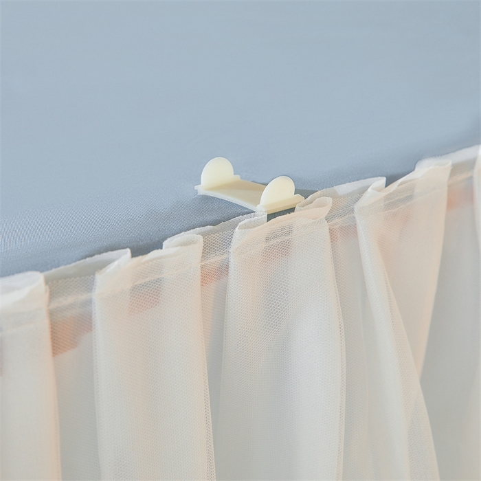 91家纺网 家纺一手货源 找家纺 （总）迪凡保罗蚊帐 2025新款2513款双轨铝合金落地导轨蚊帐