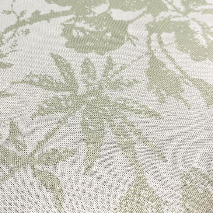 91家纺网 家纺一手货源 找家纺 宜代光年 2025新款冷凝丝可水洗提花凉感席-床席款 凉感繁花-绿