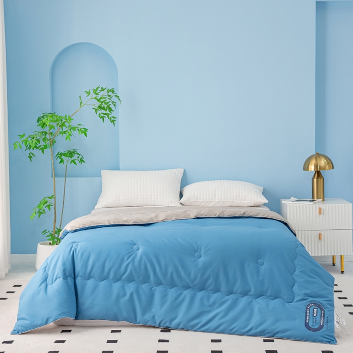 91家纺网 家纺一手货源 找家纺 好老表被业 2025新款超柔云朵被芯零压被子 零压被套口绗缝