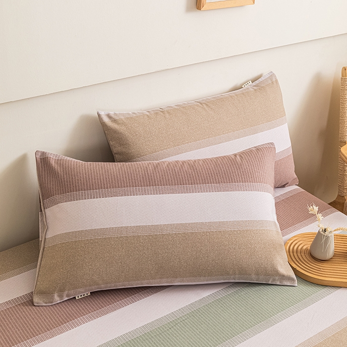 91家纺网 家纺一手货源 找家纺 芃成家纺 2025新款加厚老粗布床单 浮光