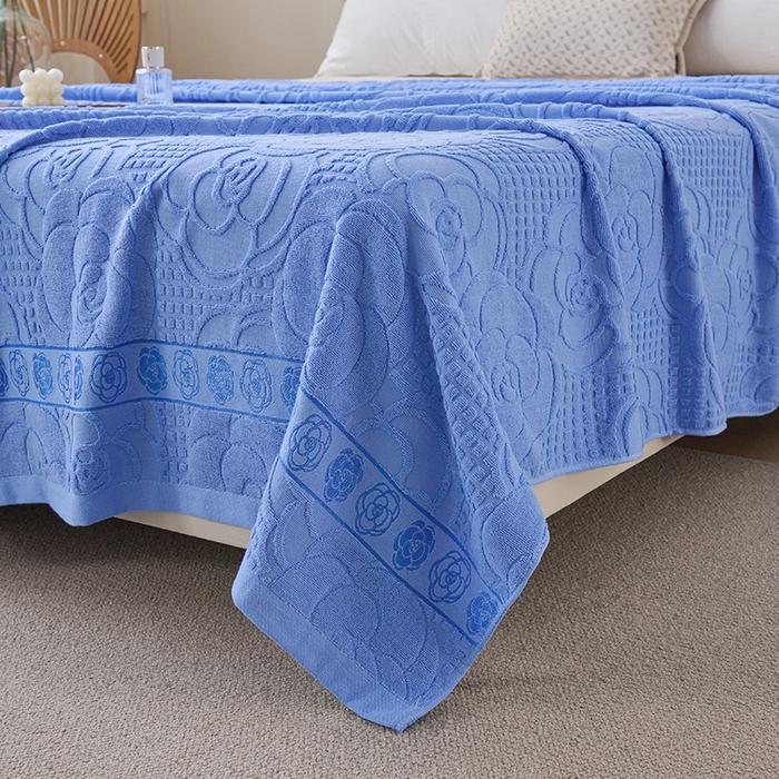 91家纺网 家纺一手货源 找家纺 （总）悦然毛巾被 2025新款经典纯棉毛巾毯