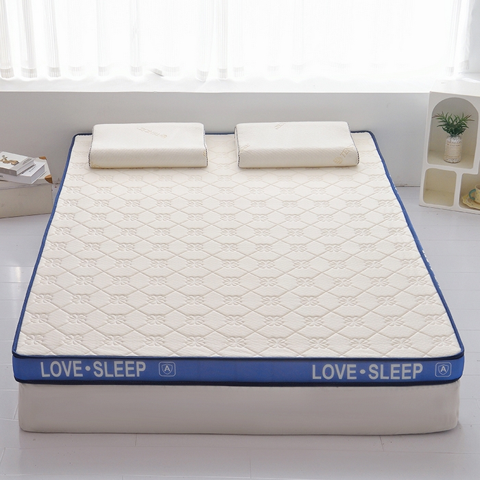 91家纺网 家纺一手货源 找家纺 （总）苏赫床垫 2025新款高密度海绵乳胶床垫-梅花白色