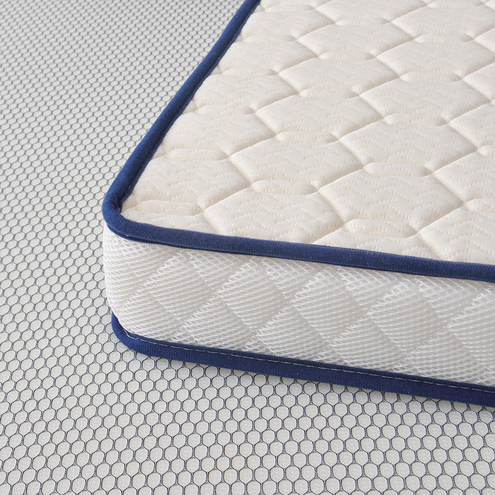 91家纺网 家纺一手货源 找家纺 苏赫床垫 2025新款高密度海绵乳胶床垫-六边格 白色