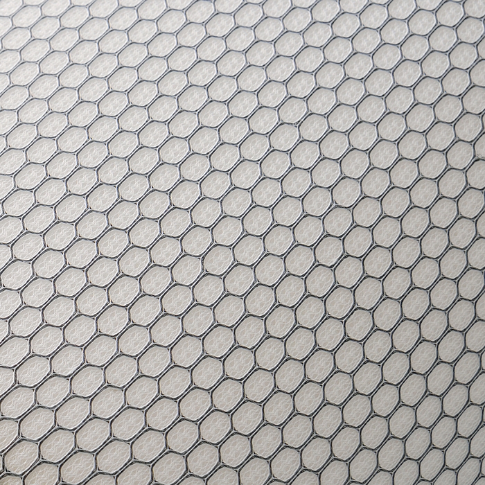 91家纺网 家纺一手货源 找家纺 （总）苏赫床垫 2025新款牛奶丝乳胶床垫立体款床垫-多边格灰