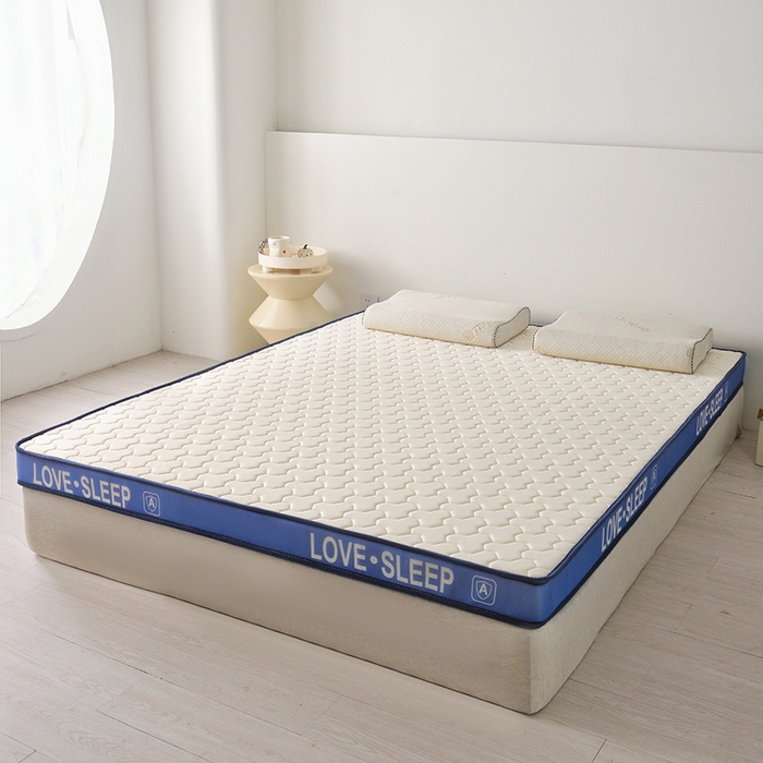 91家纺网 家纺一手货源 找家纺 苏赫床垫 2025新款牛奶丝乳胶床垫立体款床垫-菱格 白色-菱格