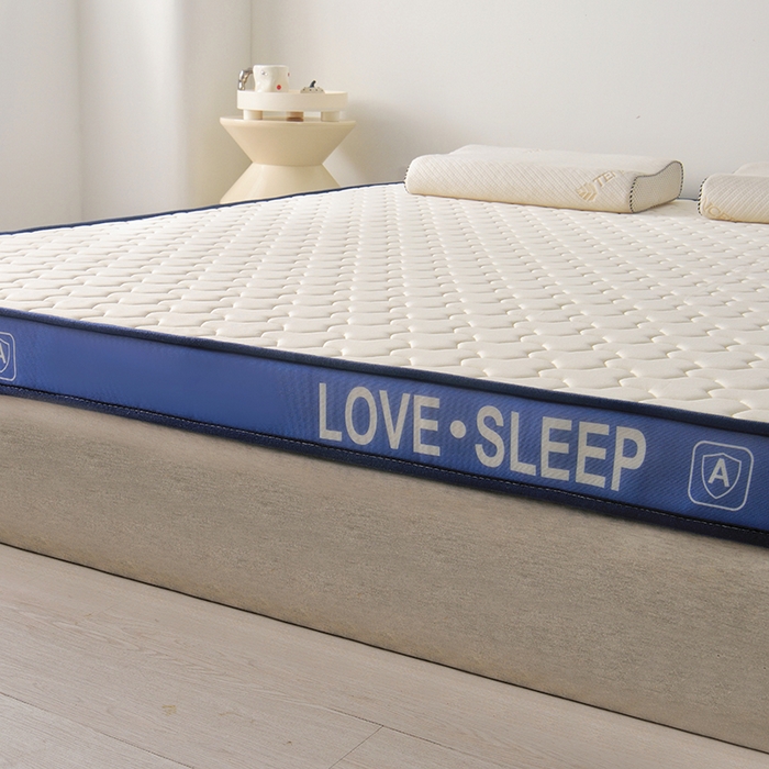 91家纺网 家纺一手货源 找家纺 苏赫床垫 2025新款牛奶丝乳胶床垫立体款床垫-菱格 白色-菱格