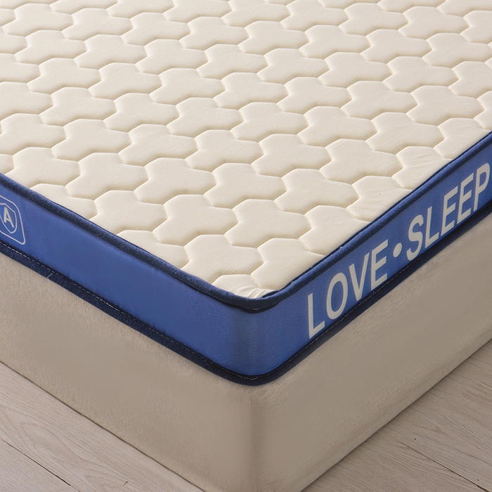 91家纺网 家纺一手货源 找家纺 苏赫床垫 2025新款牛奶丝乳胶床垫立体款床垫-菱格 白色-菱格