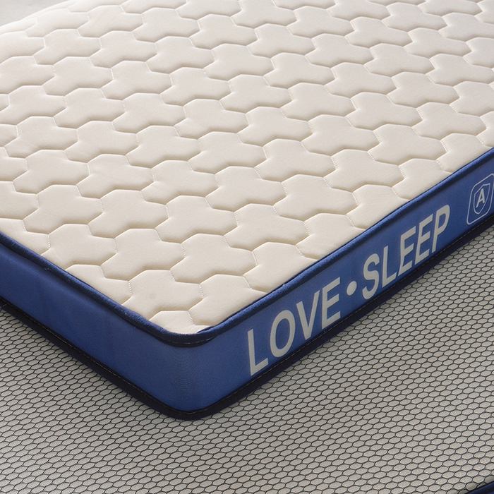 91家纺网 家纺一手货源 找家纺 苏赫床垫 2025新款牛奶丝乳胶床垫立体款床垫-菱格 白色-菱格