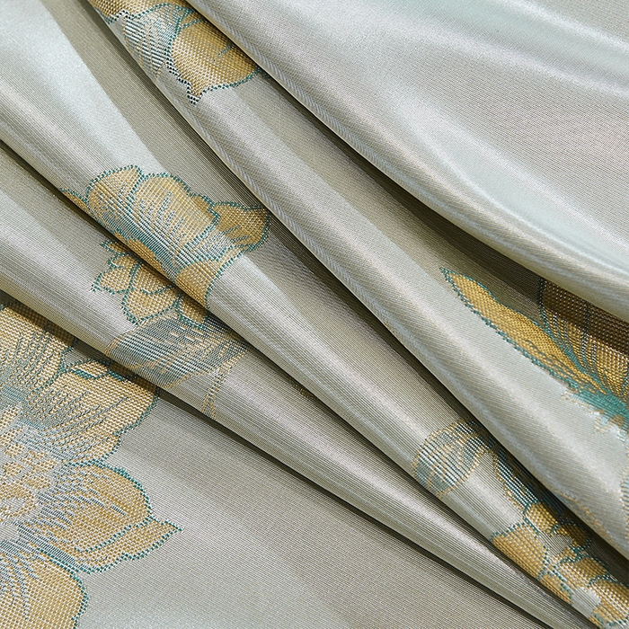 91家纺网 家纺一手货源 找家纺 网红馆（ck家纺） 2025新款色织提花冰丝凉席床裙款 花影飘香