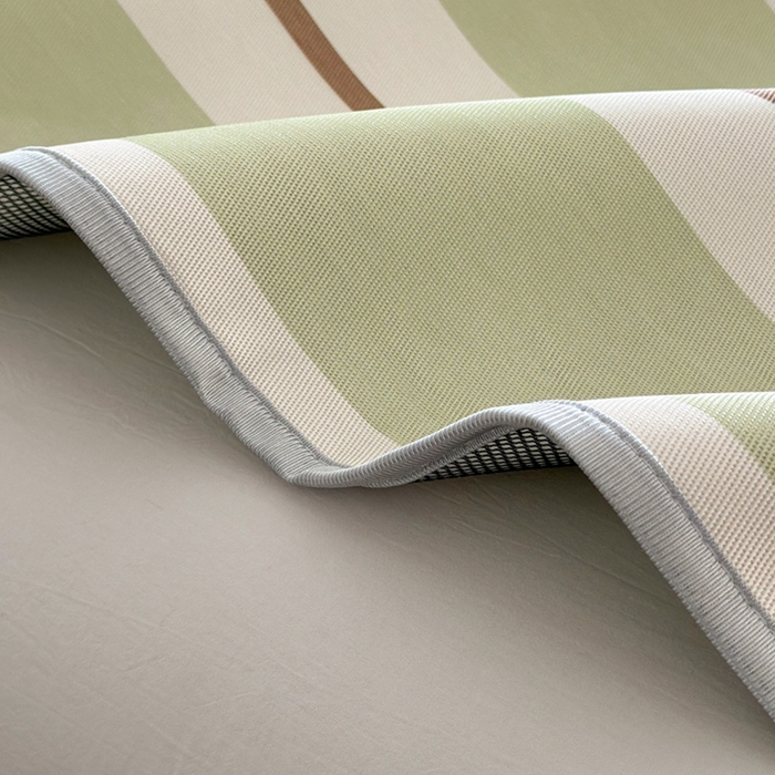 91家纺网 家纺一手货源 找家纺 萝莉家纺 2025新款升级900D加厚数码印花斜纹冰丝床席款凉席三件套 森林的狗