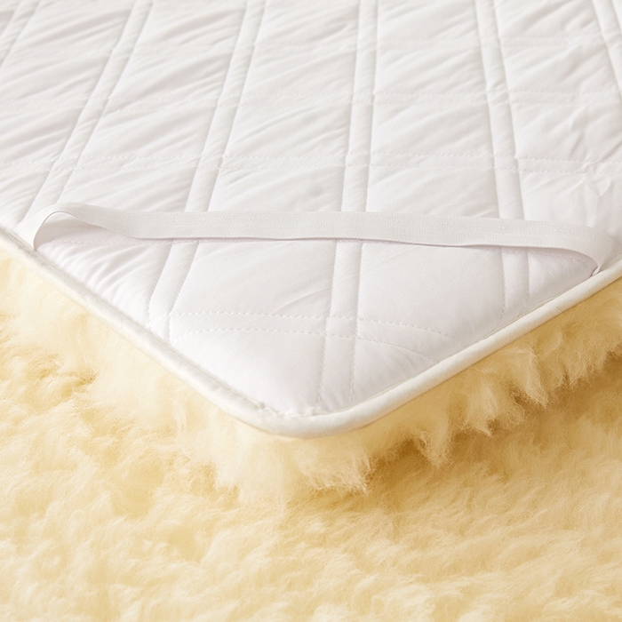 91家纺网 家纺一手货源 找家纺 苏赫床垫 2025新款羊毛床垫长毛款，全棉底布 米黄1