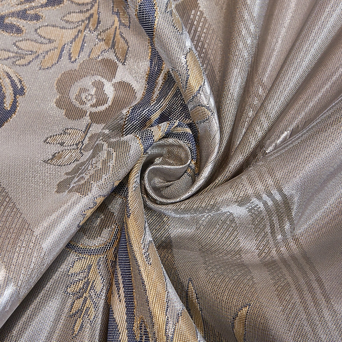 91家纺网 家纺一手货源 找家纺 网红馆（ck家纺） 2025新款色织提花冰丝凉席床裙款 欧陆风情