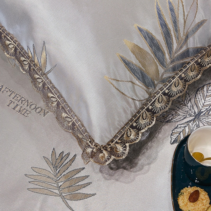 91家纺网 家纺一手货源 找家纺 网红馆（ck家纺） 2025新款色织提花冰丝凉席床裙款 午后时光