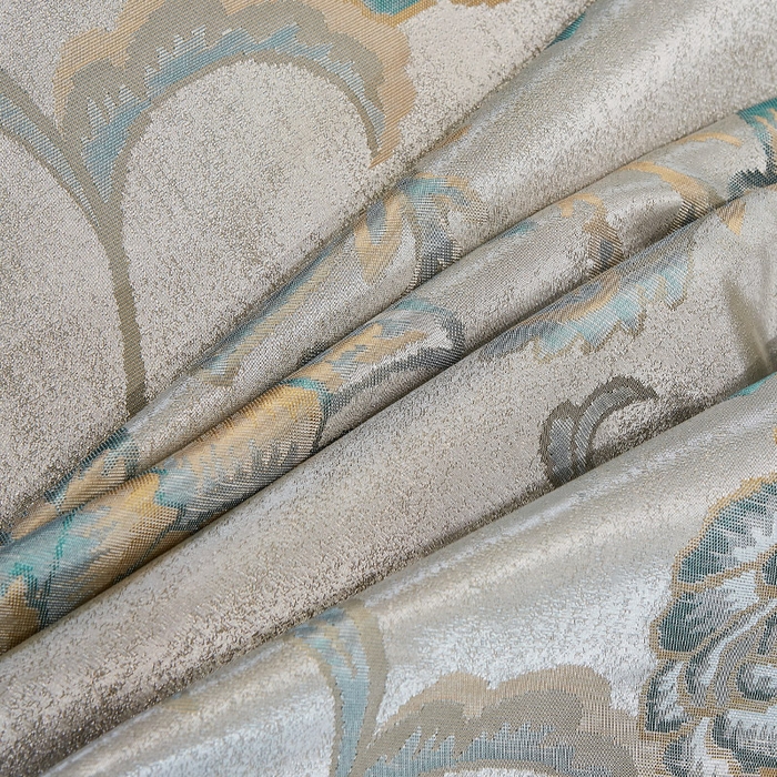 91家纺网 家纺一手货源 找家纺 网红馆（ck家纺） 2025新款色织提花冰丝凉席床裙款 喜乐年华