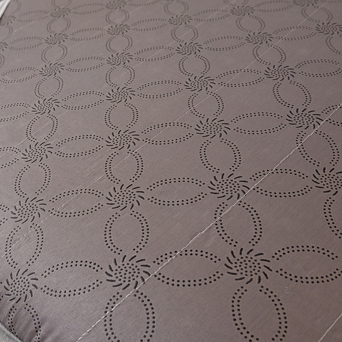 91家纺网 家纺一手货源 找家纺 苏赫床垫 2025新款亲肤加厚磨毛学生床垫 方格灰