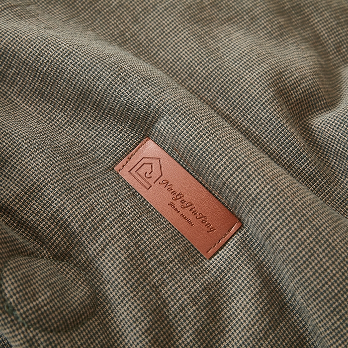 91家纺网 家纺一手货源 找家纺 全美家居 2025新款全棉水洗色织双层纱大豆纤维被夏凉被空调被夏被 榛果梵梦