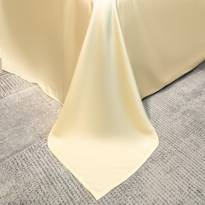 91家纺网 家纺一手货源 找家纺 如一 2025新款精绣系列水洗冰丝夏被四件套 卡皮巴拉-粉米