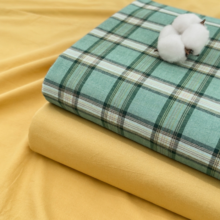 91家纺网 家纺一手货源 找家纺 （总）吉象家纺 2025新款全棉色织水洗棉床单三件套