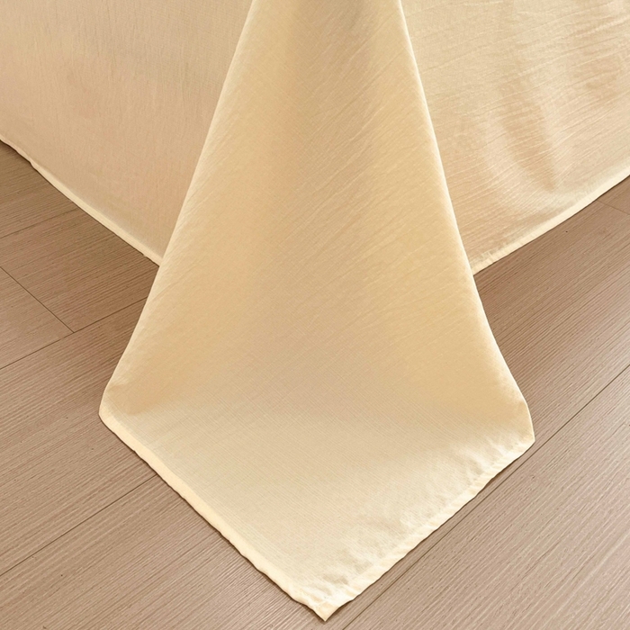 91家纺网 家纺一手货源 找家纺 海岛哥哥 2025新款高克重木棉提花双层纱四件套-风格二 幻彩波点