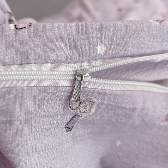 91家纺网 家纺一手货源 找家纺 海岛哥哥 2025新款高克重木棉提花双层纱四件套-风格二 洛米礼物盒