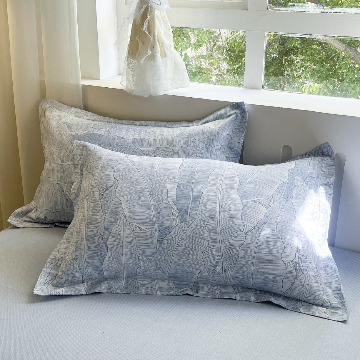 91家纺网 家纺一手货源 找家纺 （总）大吉 2025新款亲肤舒适全棉纯棉喷气小清新印花系列单枕套枕套单件单品枕套