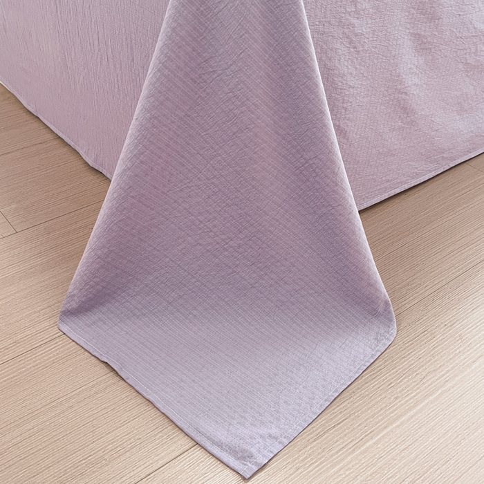 91家纺网 家纺一手货源 找家纺 港岛妹妹 2025新款高克重提花双层纱四件套-风格一 洛米礼物盒