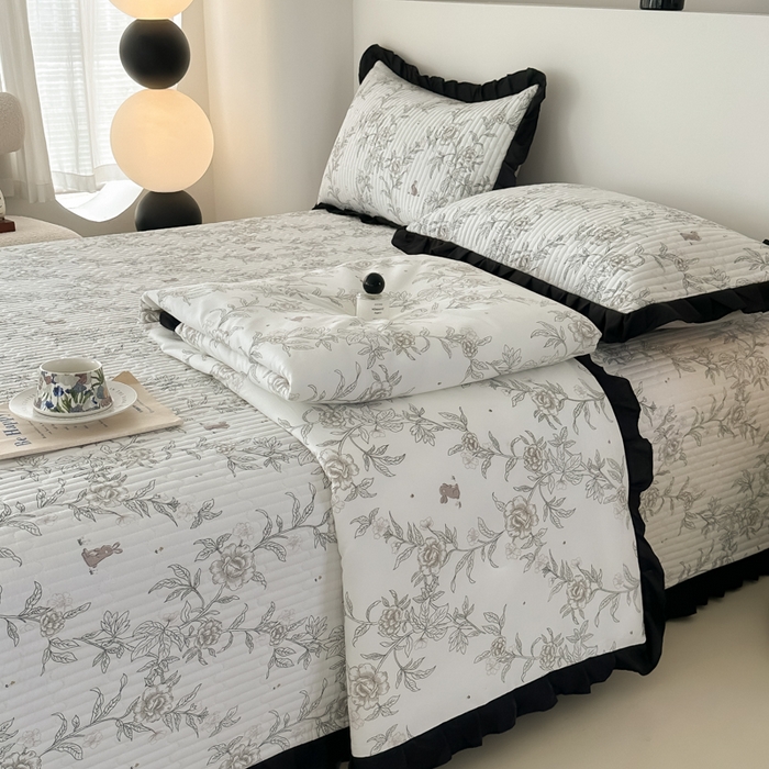 91家纺网 家纺一手货源 找家纺 （总）同田家纺 2025新款A类水洗棉床盖夏被空调被四件套