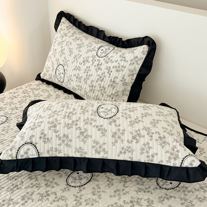 91家纺网 家纺一手货源 找家纺 同田家纺 2025新款A类水洗棉床盖夏被空调被四件套 花香