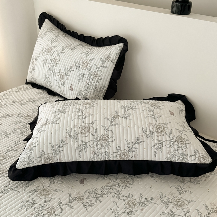 91家纺网 家纺一手货源 找家纺 同田家纺 2025新款A类水洗棉床盖夏被空调被四件套 线条花