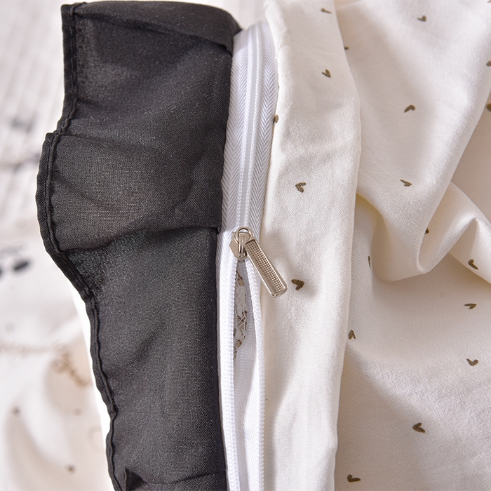 91家纺网 家纺一手货源 找家纺 同田家纺 2025新款A类水洗棉夹棉床盖四件套 车厘子