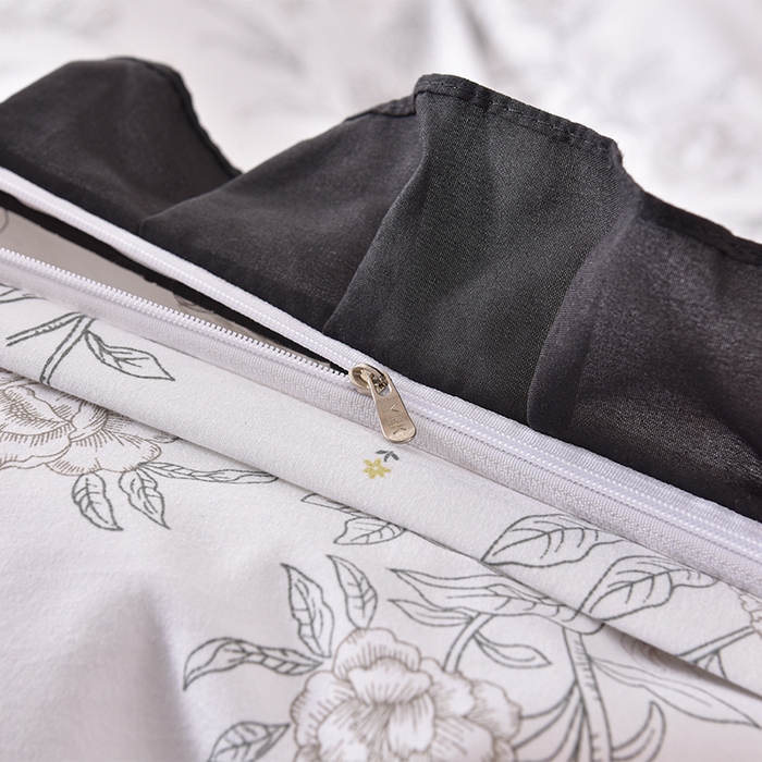 91家纺网 家纺一手货源 找家纺 同田家纺 2025新款A类水洗棉夹棉床盖四件套 线条花