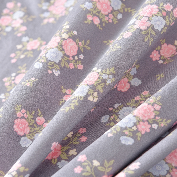 91家纺网 家纺一手货源 找家纺 同田家纺 2025新款A类水洗棉夹棉床盖四件套 繁花