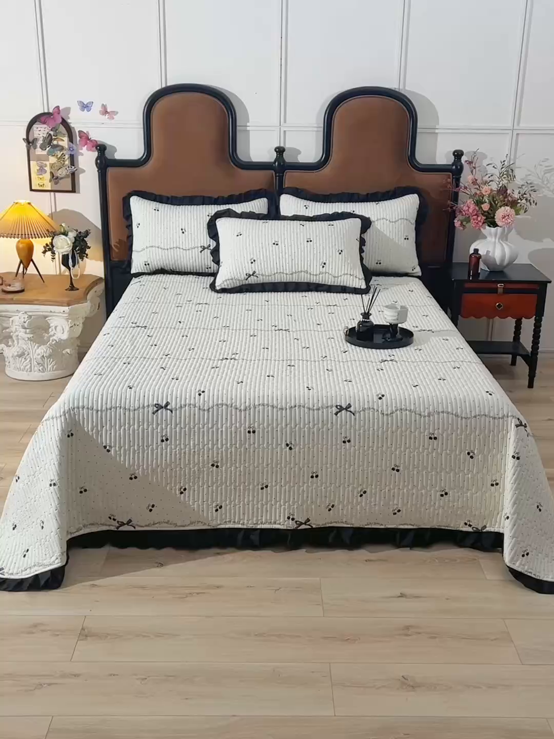 91家纺网 家纺一手货源 找家纺 （总）同田家纺 2025新款A类水洗棉夹棉床盖四件套