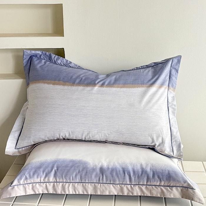 91家纺网 家纺一手货源 找家纺 （总）安逸家纺 13376新款全棉枕套学生纯棉单枕套48x74一对