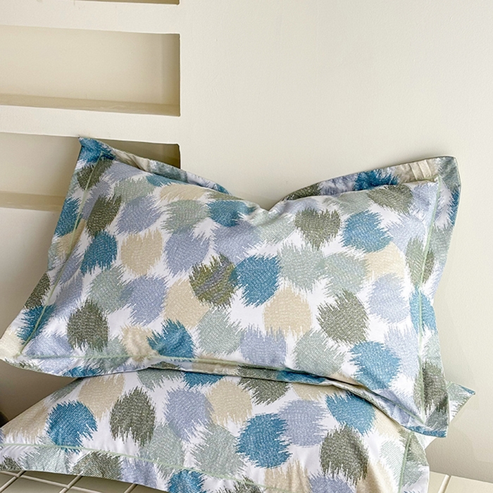 91家纺网 家纺一手货源 找家纺 （总）安逸家纺 13376新款全棉枕套学生纯棉单枕套48x74一对