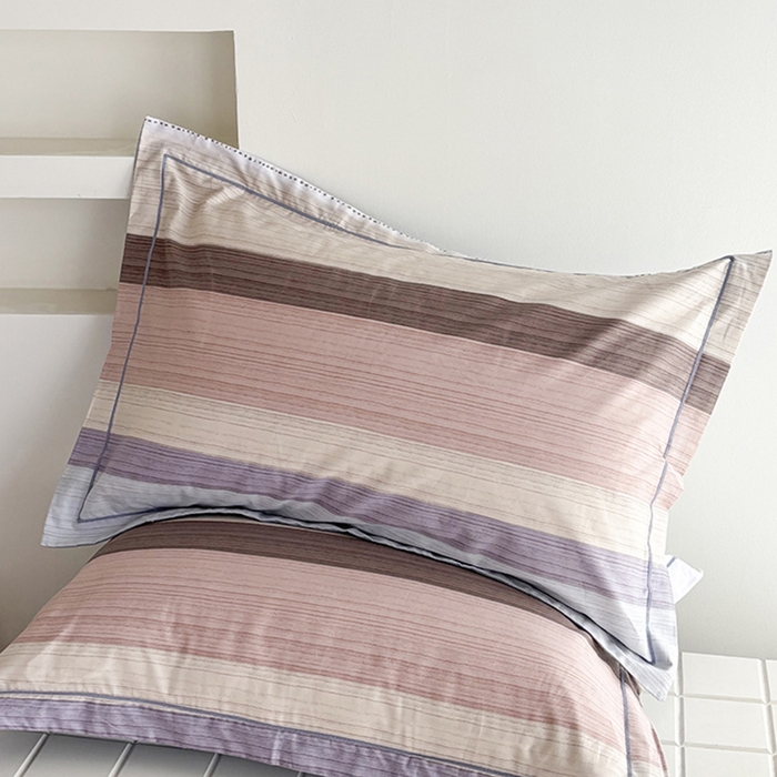 91家纺网 家纺一手货源 找家纺 （总）安逸家纺 13376新款全棉枕套学生纯棉单枕套48x74一对