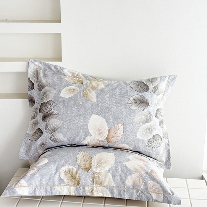 91家纺网 家纺一手货源 找家纺 （总）安逸家纺 13376新款全棉枕套学生纯棉单枕套48x74一对