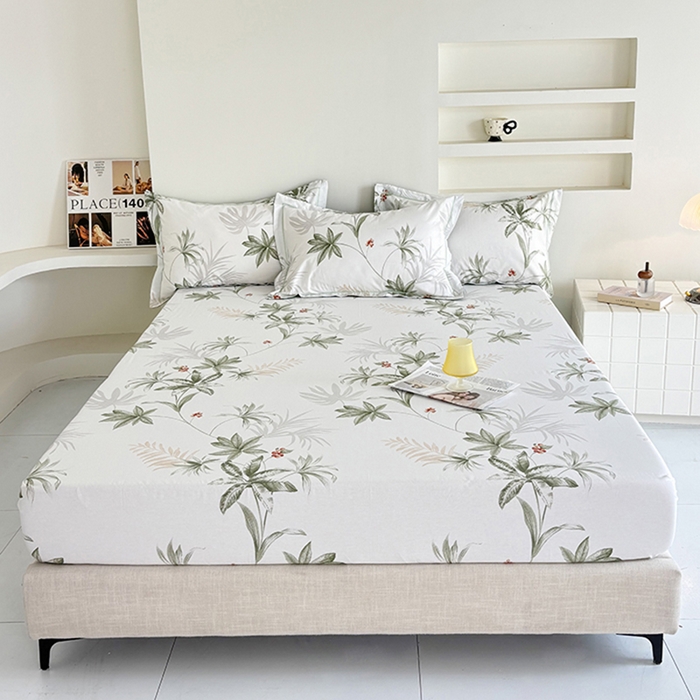 91家纺网 家纺一手货源 找家纺 （总）安逸家纺13376新款全棉床笠床罩学生纯棉单床笠