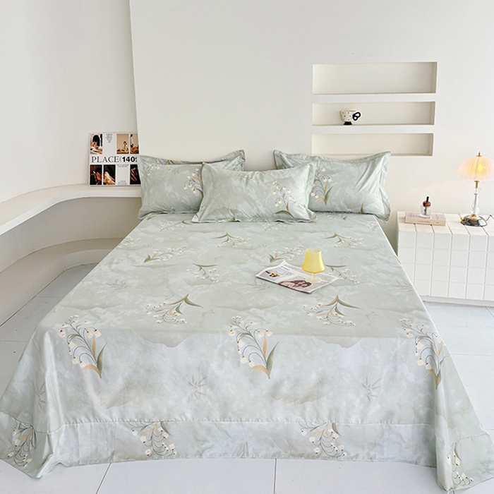 91家纺网 家纺一手货源 找家纺 （总）安逸家纺 13376 新款全棉床单学生宿舍纯棉单床单