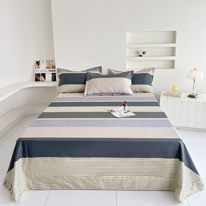 91家纺网 家纺一手货源 找家纺 （总）安逸家纺 13376 新款全棉床单学生宿舍纯棉单床单