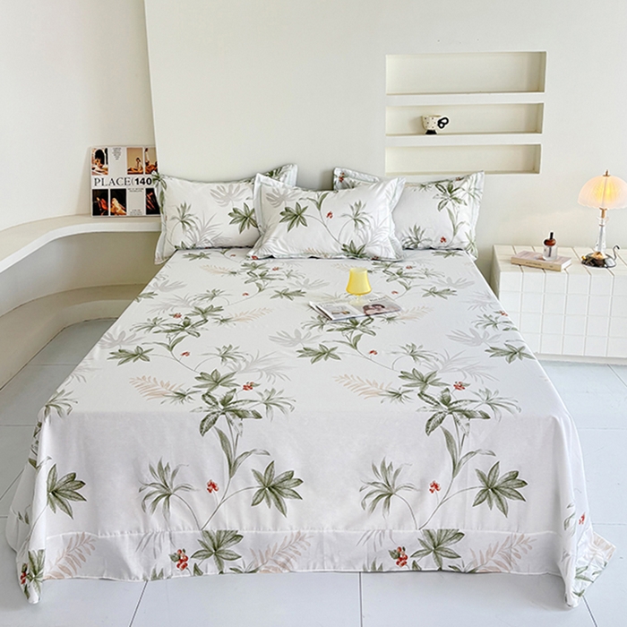 91家纺网 家纺一手货源 找家纺 （总）安逸家纺 13376 新款全棉床单学生宿舍纯棉单床单